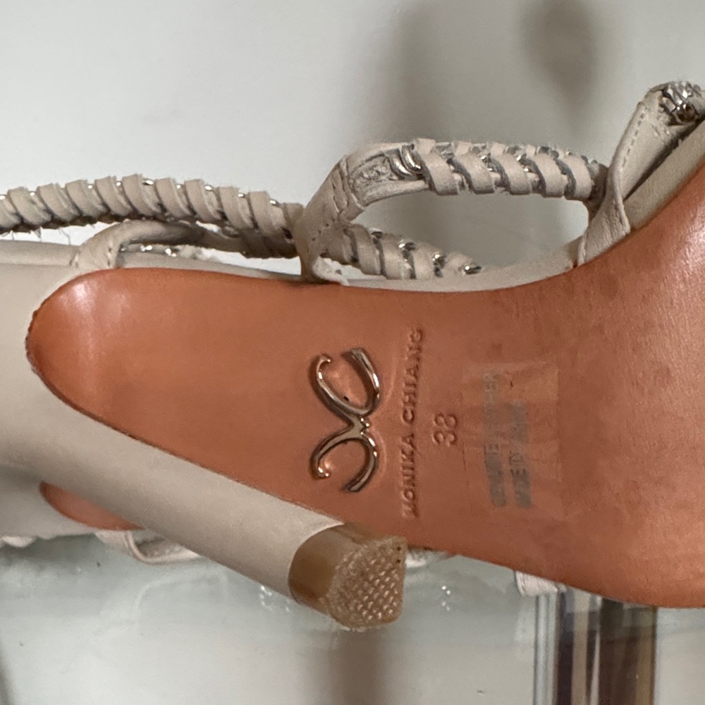 Monika Chiang Imena Cashmere Suede Sandal - Picture 6 of 8
